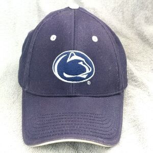 Penn State Nittany Lions Hat Signatures Baseball Cap Men's Adjustable Navy
